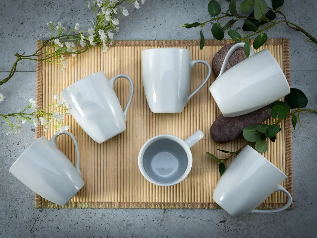 Kaffeebecher 6er-Set Square