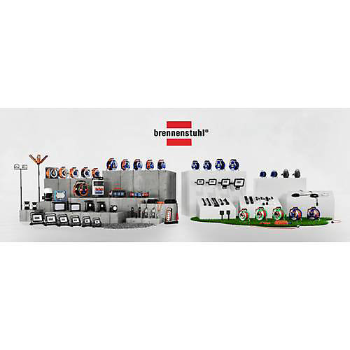 Brennenstuhl RM L 3100 Détecteur de fumée optique VdS, pile lithium 3 V intégrée, 85 dB, blanc
