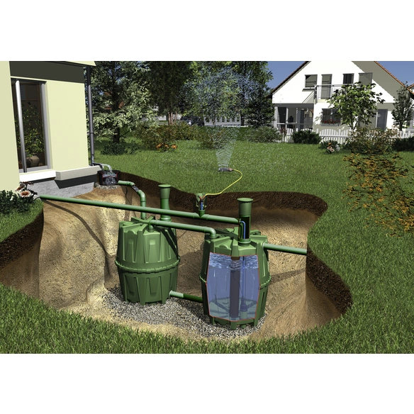 Erdtank-Paket »HERKULES«, Garten Tauch 4800 L