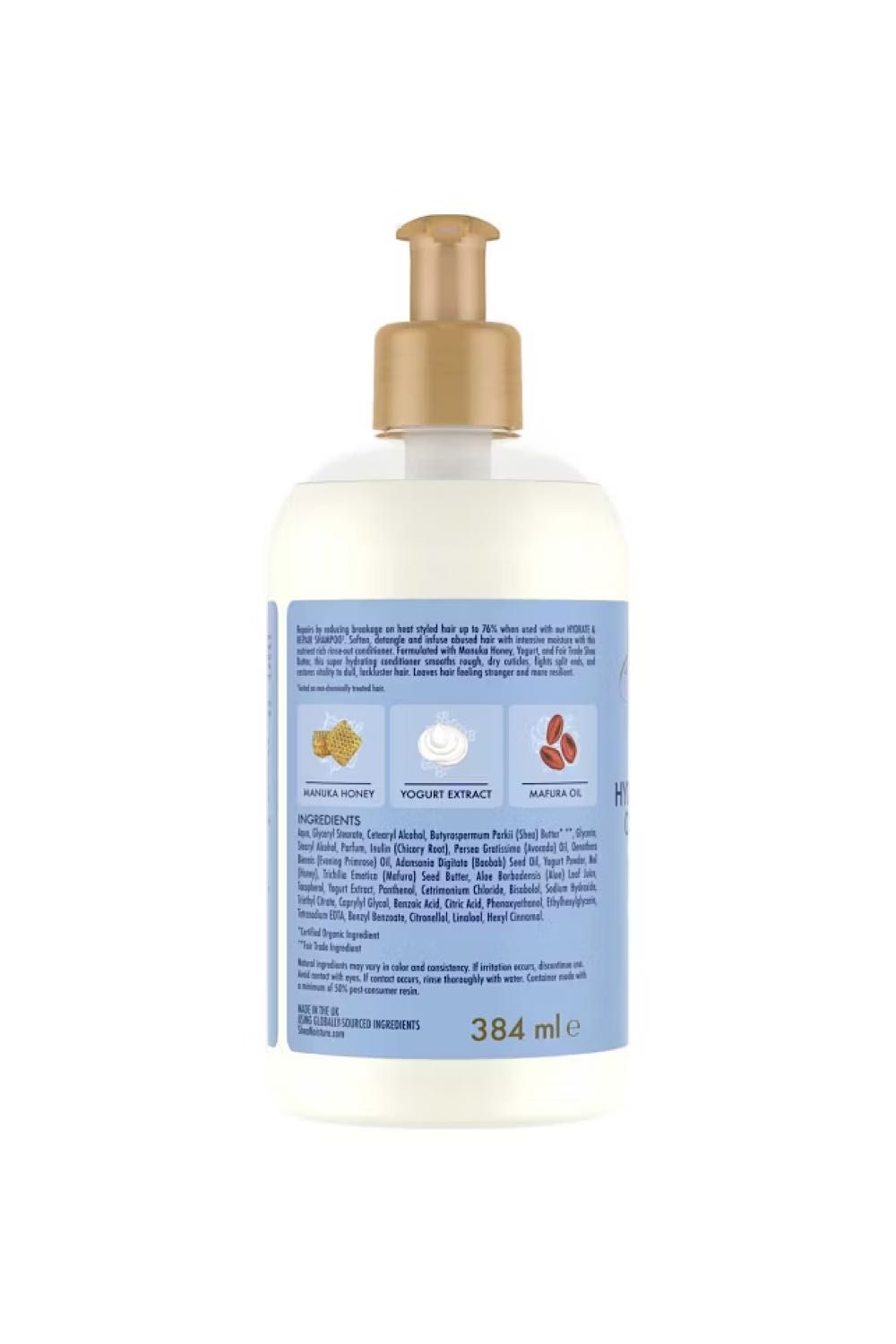 Shea Moisture Manuka Honey & Yogurt Hydrate & Repair Conditioner 384ml