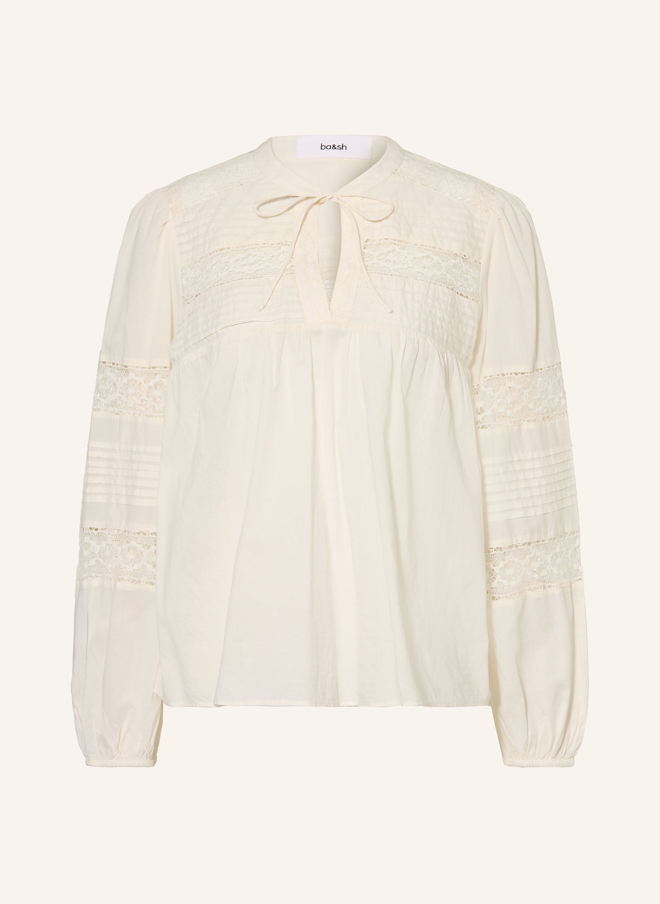ba&sh Blusenshirt NAMI mit Spitze