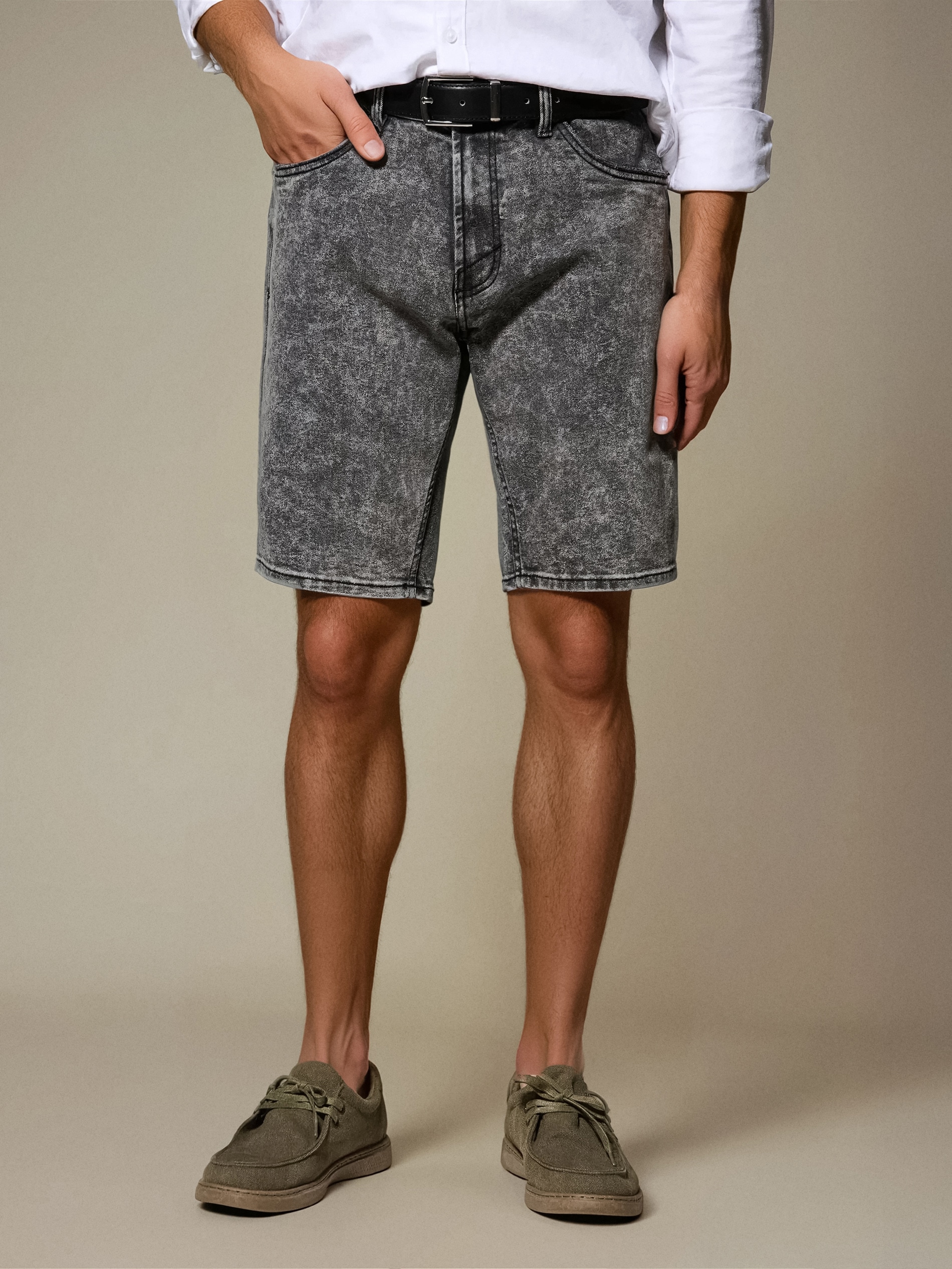 Szorty jeansowe slim