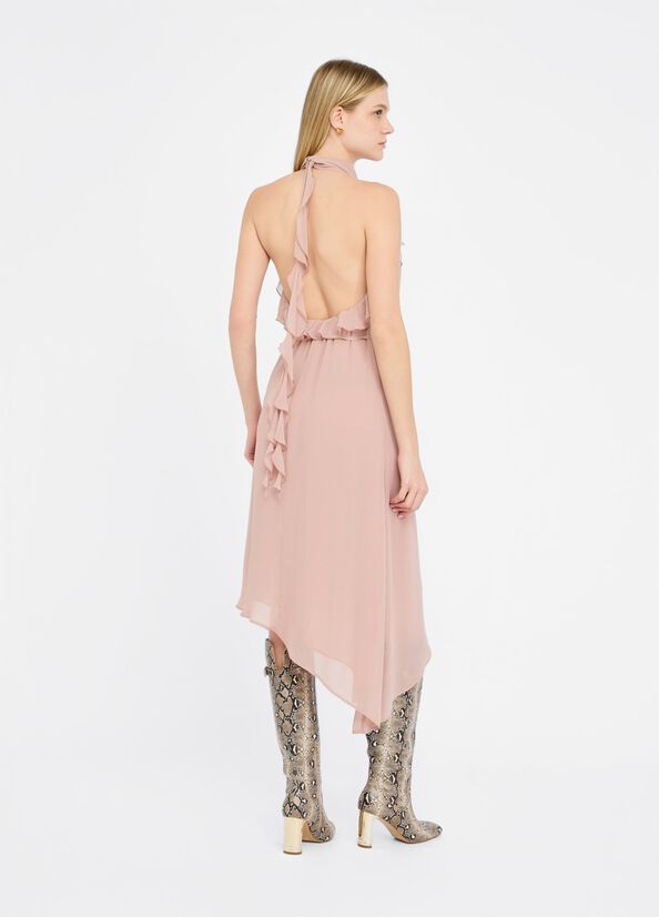 Abito elegante con rouches