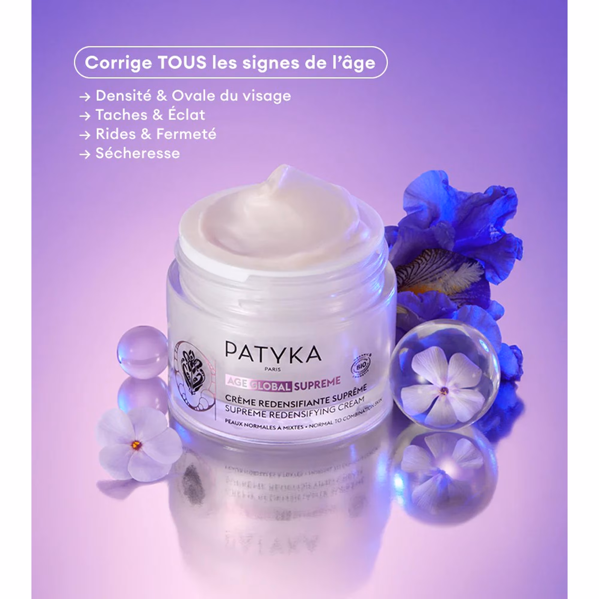 AGE GLOBAL SUPREMECrème redensifiante suprême - Peaux normales à mixtes