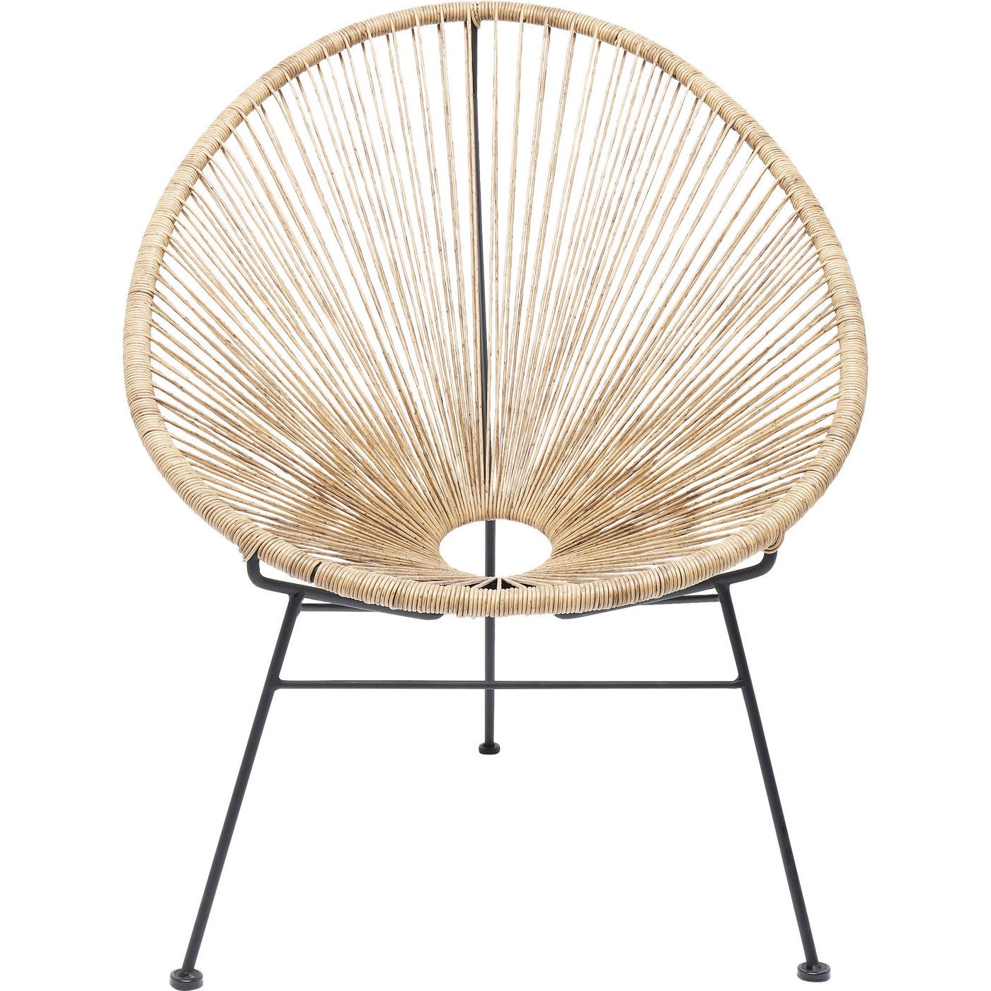 Kare Design Tuinfauteuil Spaghetti natuur
