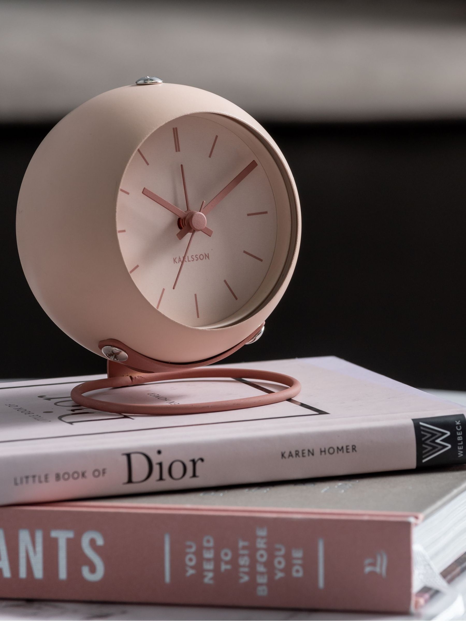 Karlsson Brown Nirvana Globe Alarm Clock