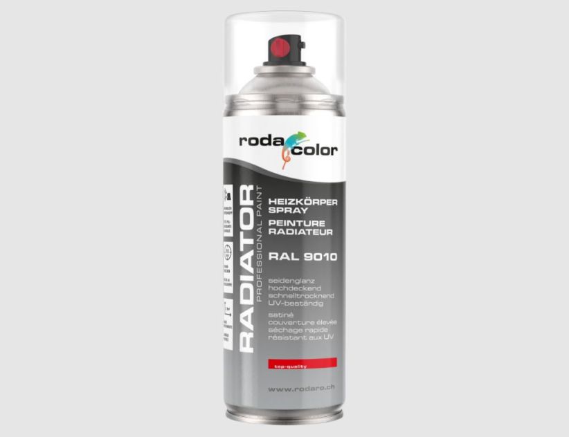 Heizkörperspray seidenglanz Reinweiß