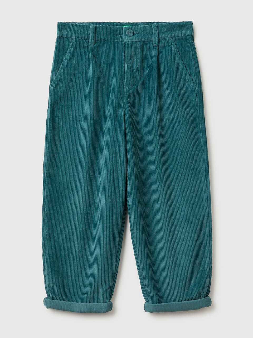 Balloon fit velvet trousers