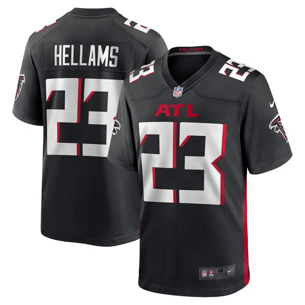 DeMarcco Hellams Atlanta Falcons Nike Team Game Jersey -  Black