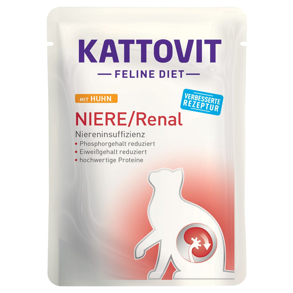 Kattovit Renal Pouches 24 x 85g