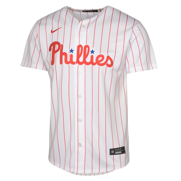 Philadelphia Phillies Nike Youth Home Limited Baseball Jersey - White