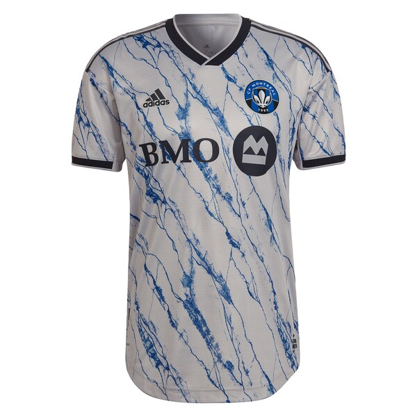 CF Montreal adidas 2024 Secondary Authentic Custom Jersey - Gray