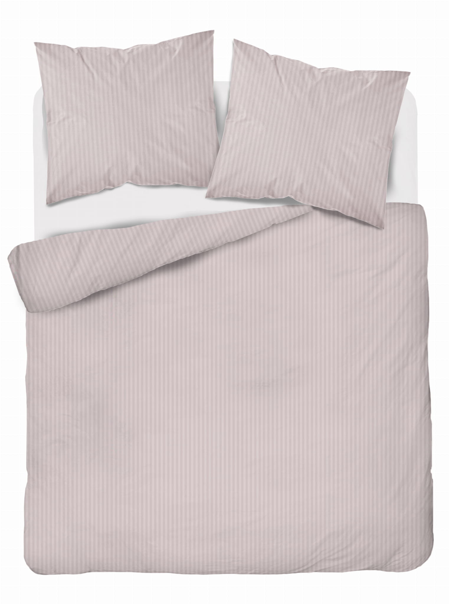 Komplet pościeli z adamaszku Pure Collection 180x200 pudrowy