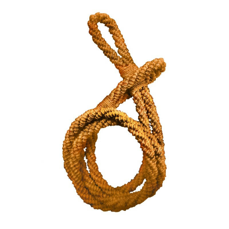 DURBAN - - Embrasse rideaux textile cordon - Moutarde