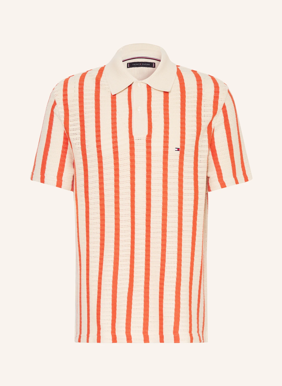 TOMMY HILFIGER Strick-Poloshirt Classic Fit