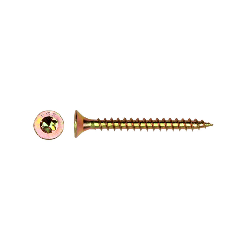 Vis pour aggloméré T20 4 x 20 mm 90 pièces