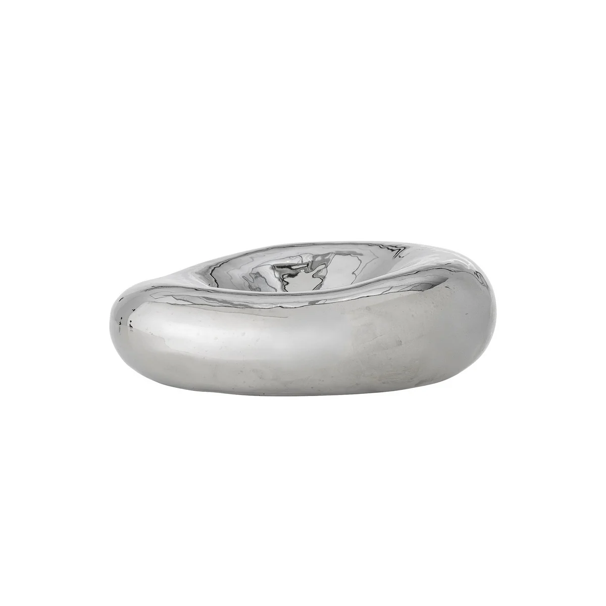 Bloomingville - Shine Schale, Ø 18 x 6 cm, silber