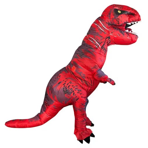 NNETM T-Rex Costume Red Dinosaur Suit