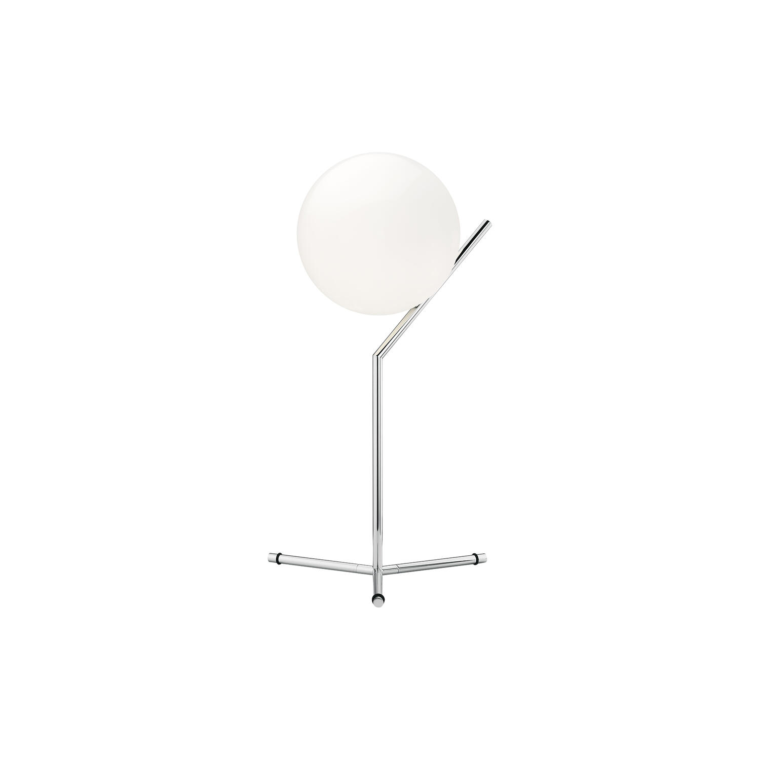 Flos IC T1 høj bordlampe, krom