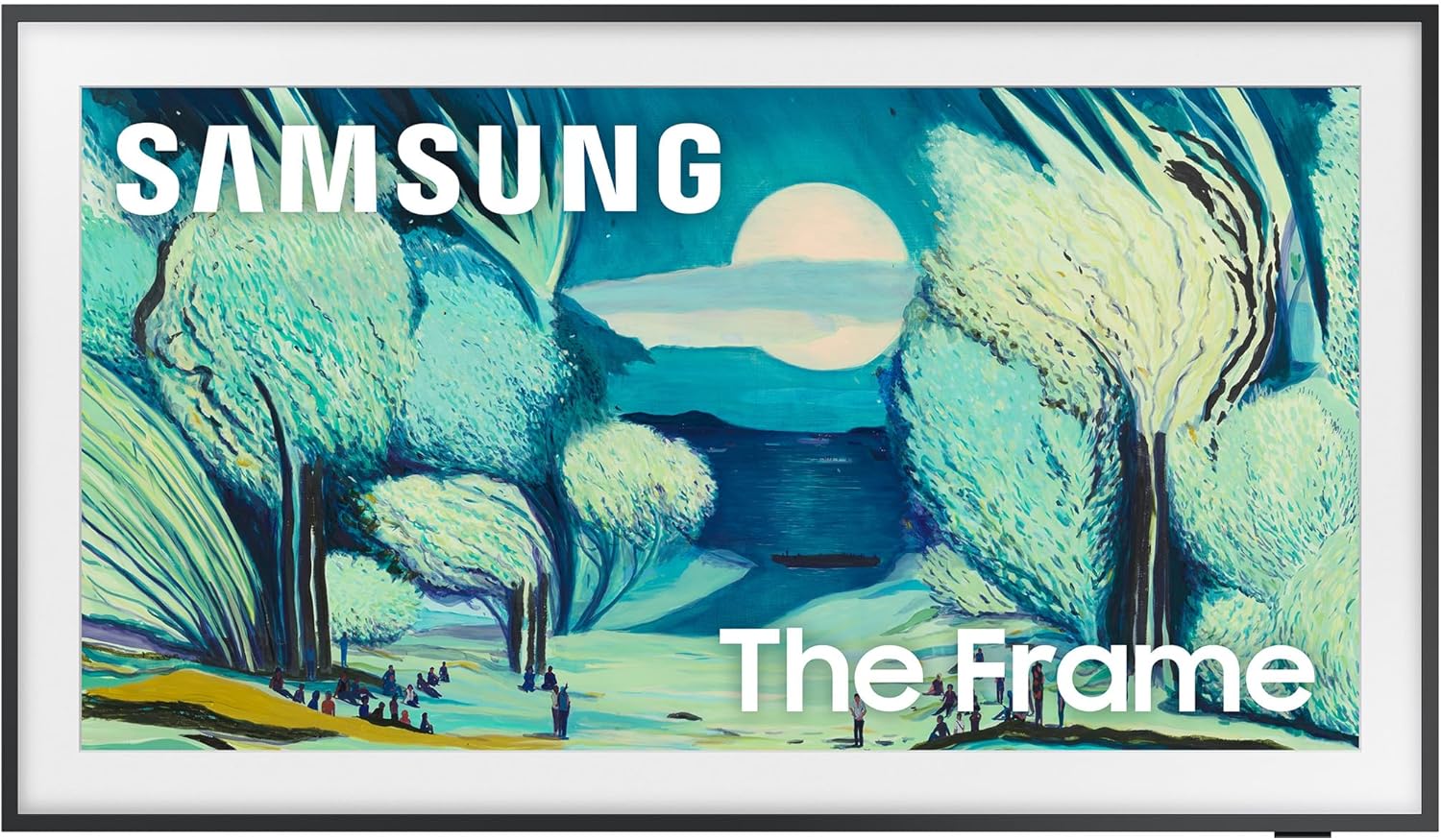 Samsung 55-Inch Class The Frame LS03F 4K QLED Smart TV (2025 Model) Slim Fit Wall Mount  Modern Frame Design  NQ4 AI Gen2 Processor  Art Mode  Artful Picture Quality  Samsung Vision AI  Alexa Built-in