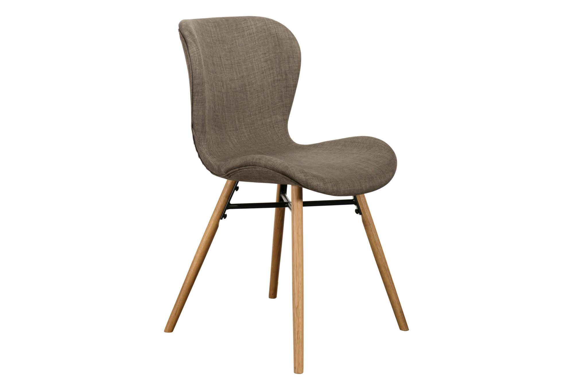 - Table rectangulaire à rallonges L160/240  + 4 chaises tissu
