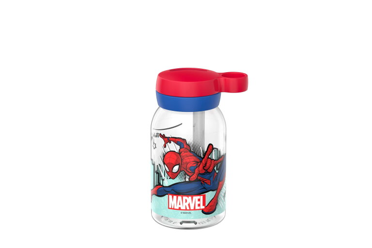Campus drinkfles met rietje 450 ml - Spiderman
