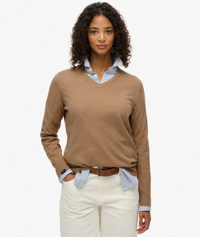 Classic V-Neck Jumper
