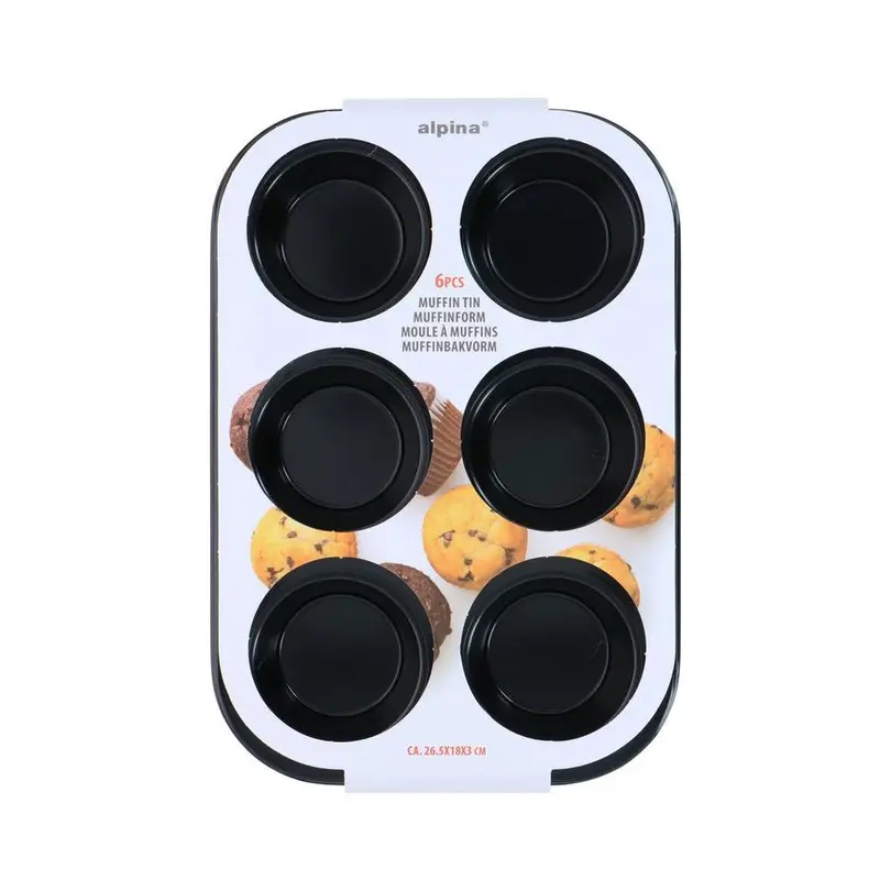 Muffinform 6er-Set Alpina