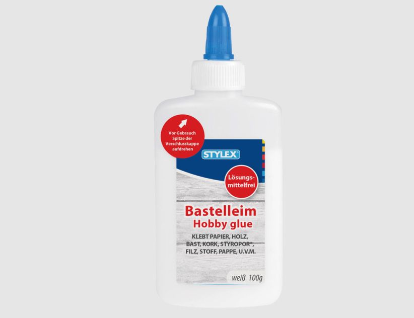 Bastelleim Flasche