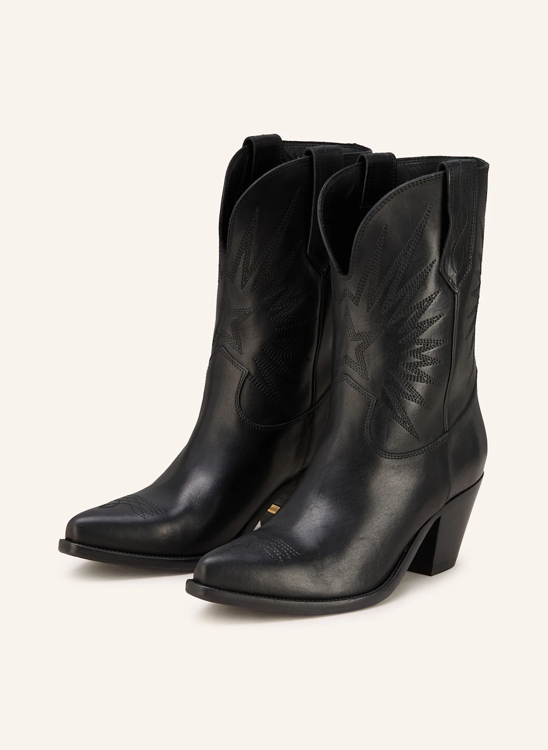 GOLDEN GOOSE Cowboy Boots WISH STAR