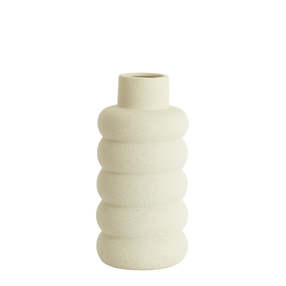 Light & Living vaas Triota - wit - Ø20cm