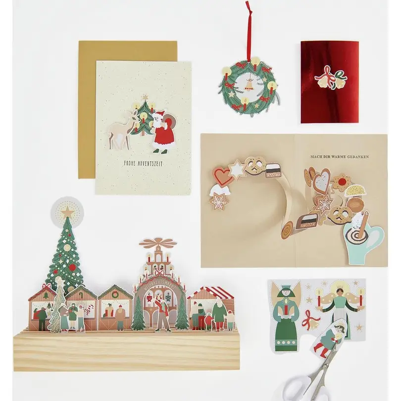 Schreibblock Weihnachtsmarkt