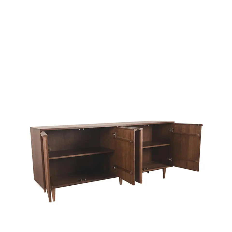 LABEL51 Dressoir Jule - Bruin - Eiken - 200 cm
