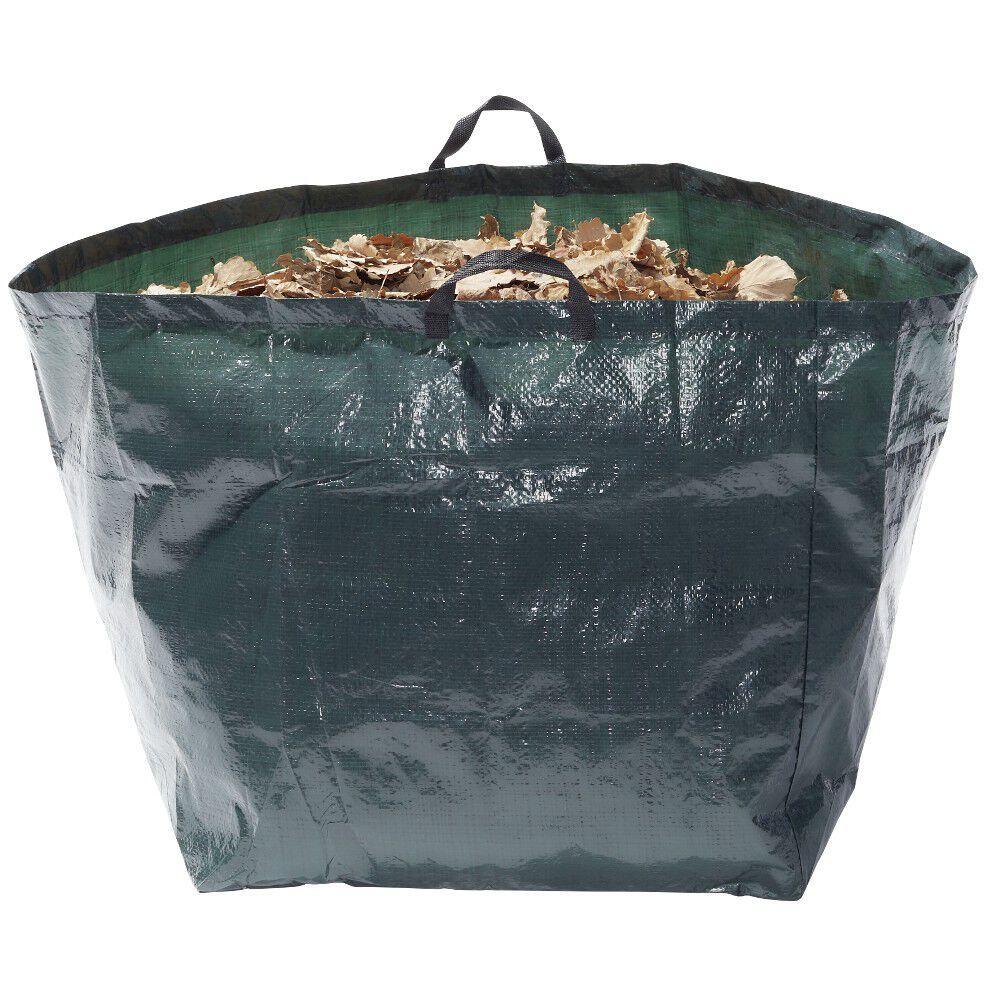 Sacs de jardin verts avec poignées x3 70L 100L 170L