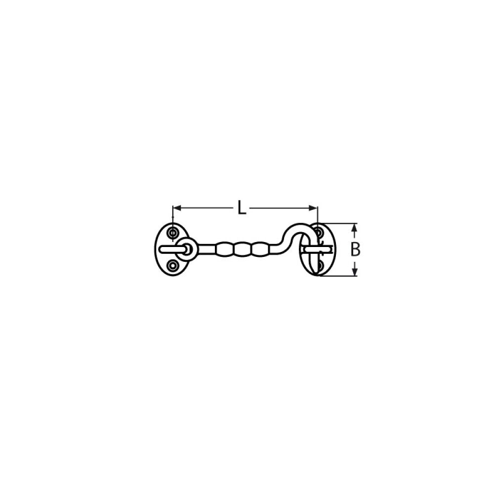 KASTEKROK 8384 A4 100MM