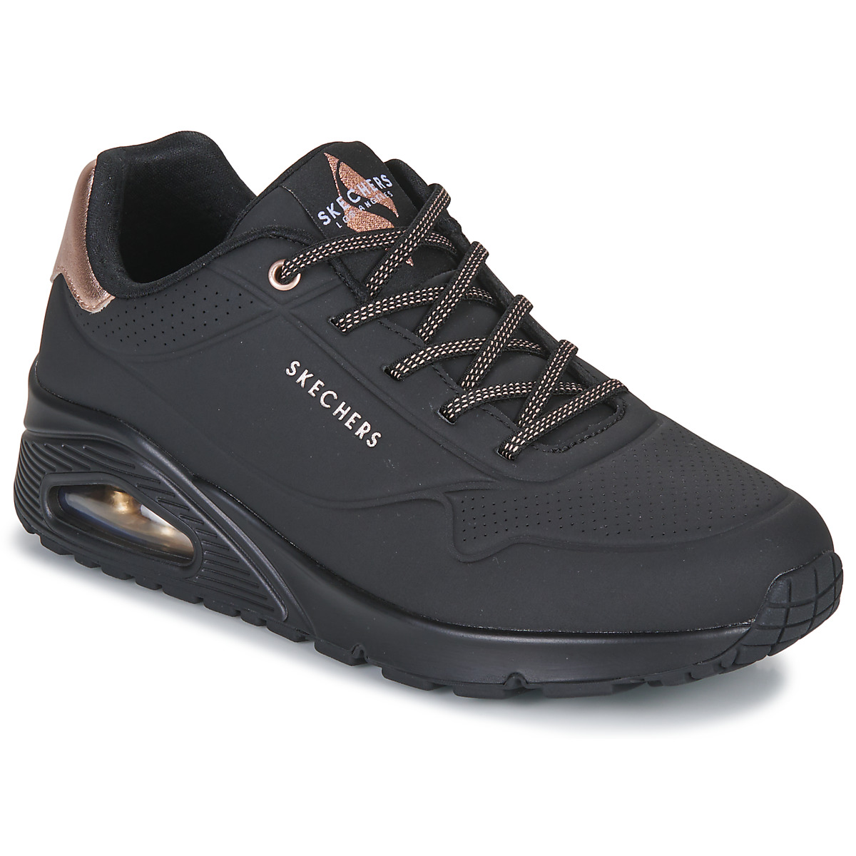Skechers - UNO - SHIMMER AWAY - Black