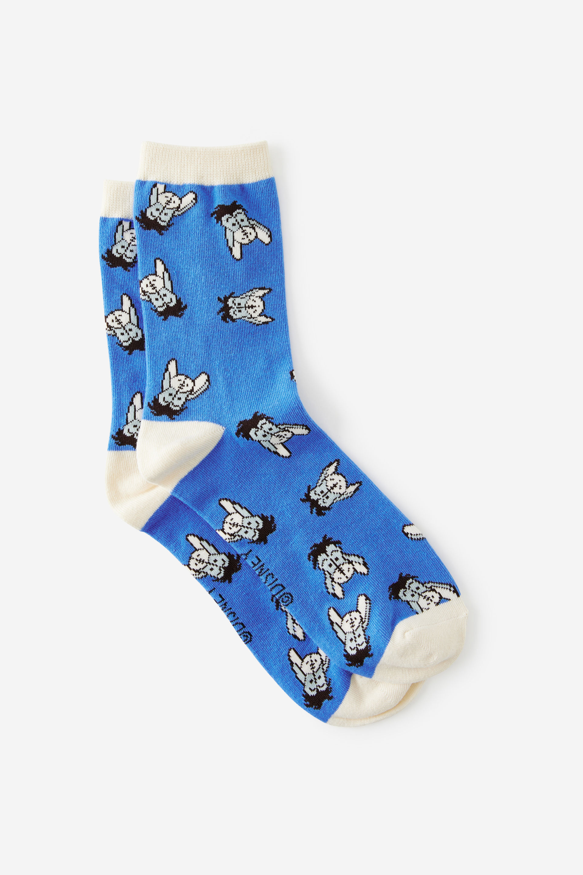 Winnie The Pooh Eeyore Mid Crew Socks