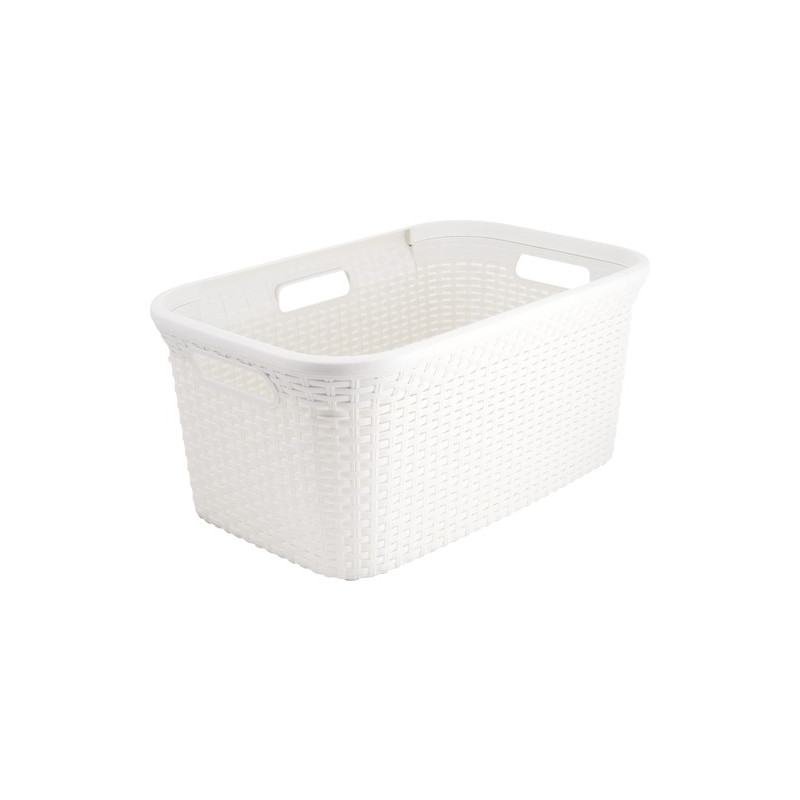 Panier à linge Style crème 45 L CURVER