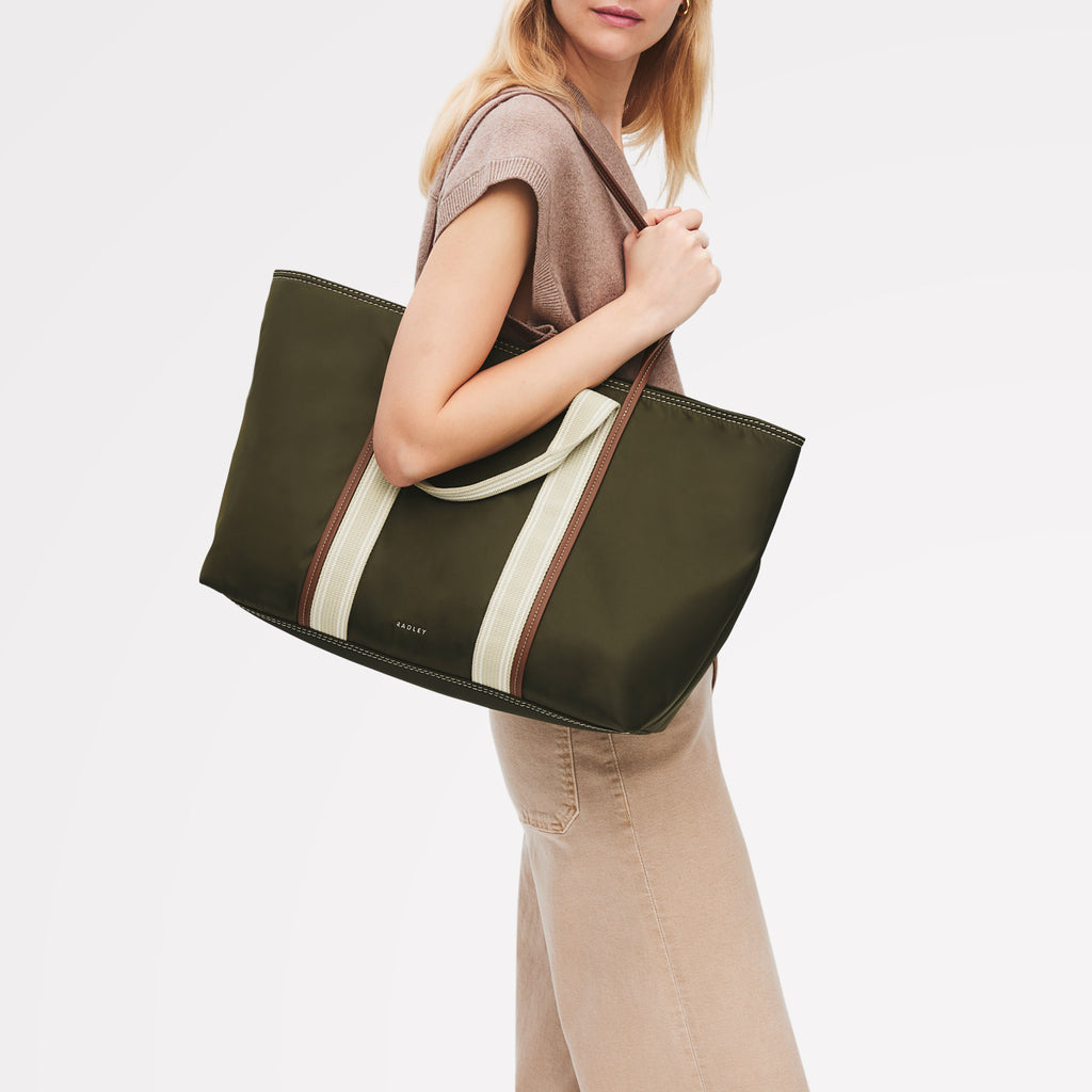 Halley Row - Large Ziptop Tote