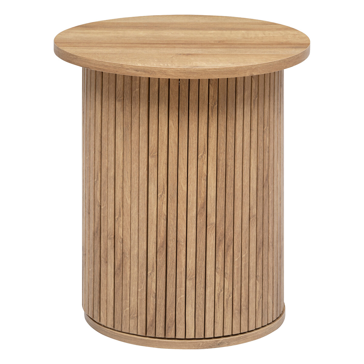 Coffee table "Colva" Wood effect veneer, d.45 cm