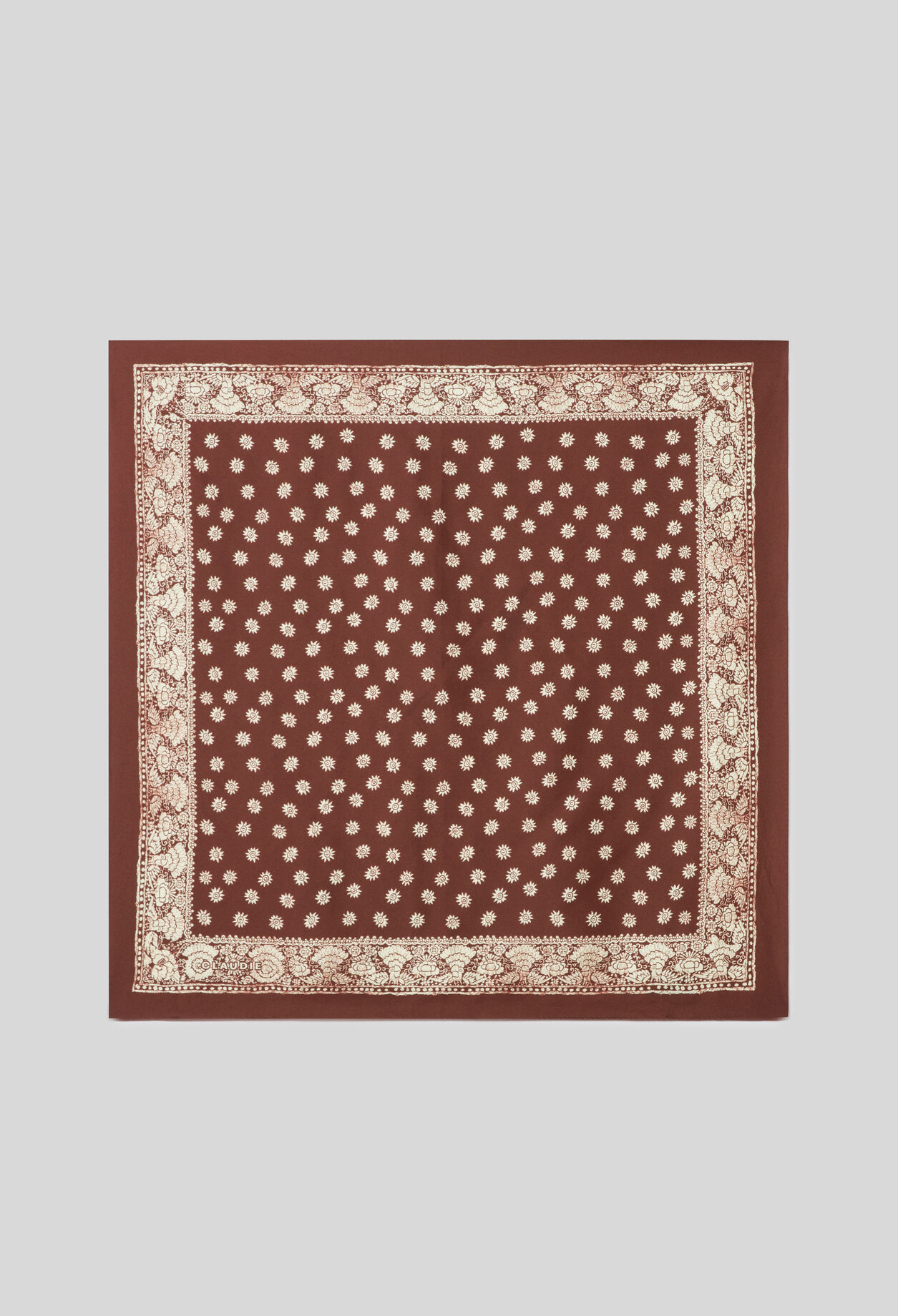 Foulard carré imprimé