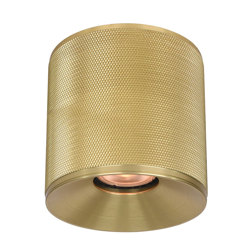 Artdelight plafondlamp Costa - 1 lichts - 10.5 x 10  cm - goud