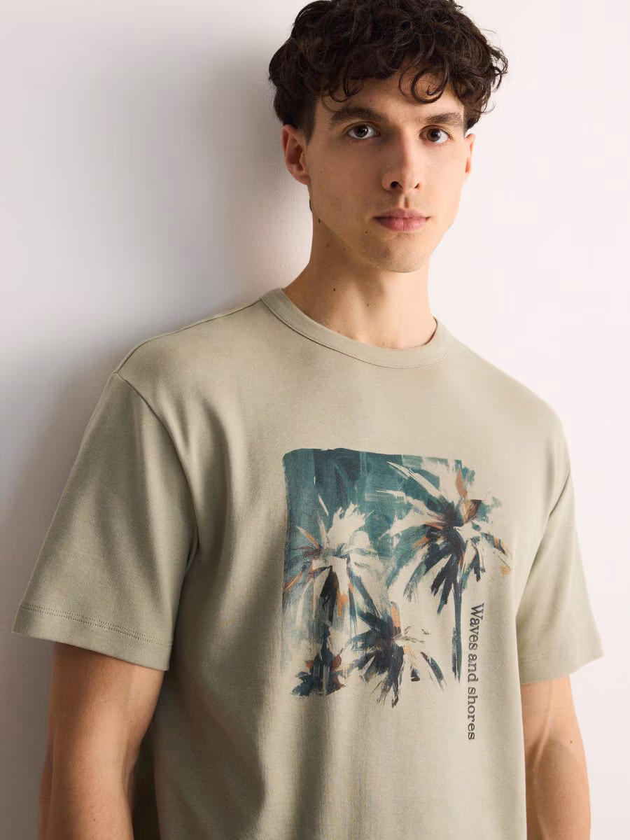 Regular Fit T-Shirt With Print