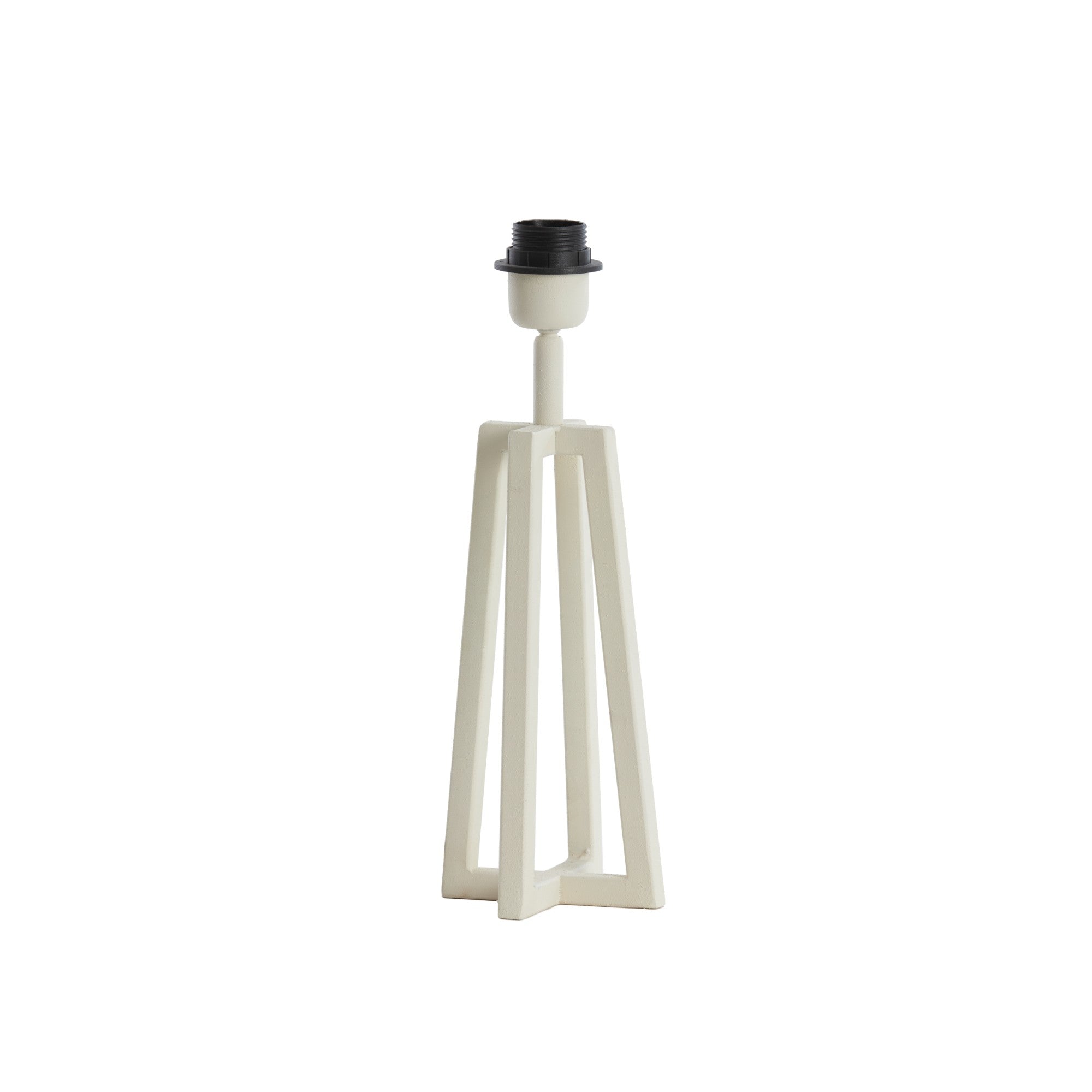 Light & Living lampvoet Miley - wit - 11.5x11.5x31cm