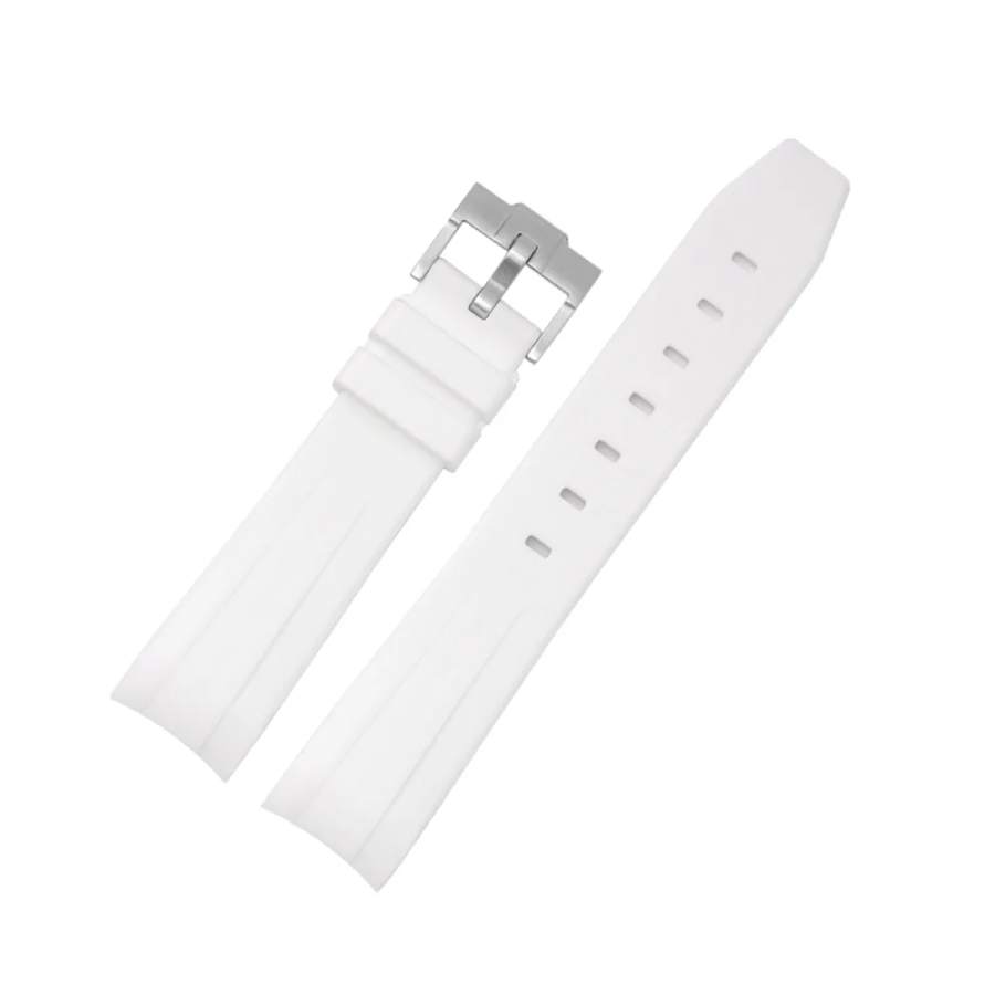 Omega – Seamaster –  Rubber Strap – White