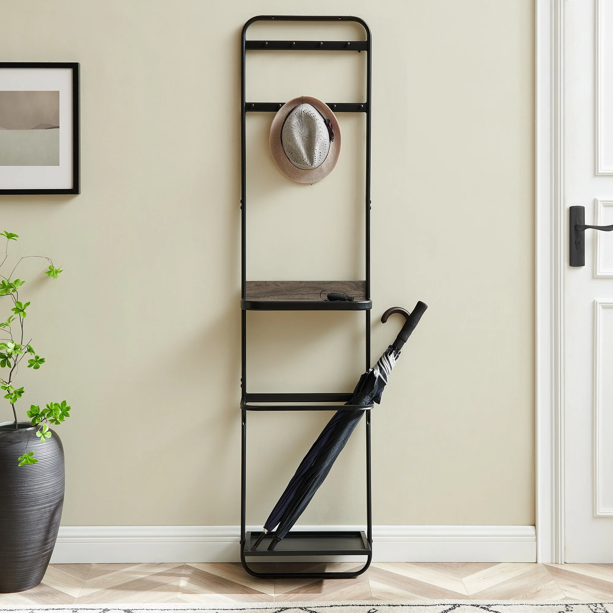 Middlebrook Designs Metal Narrow Hall Tree