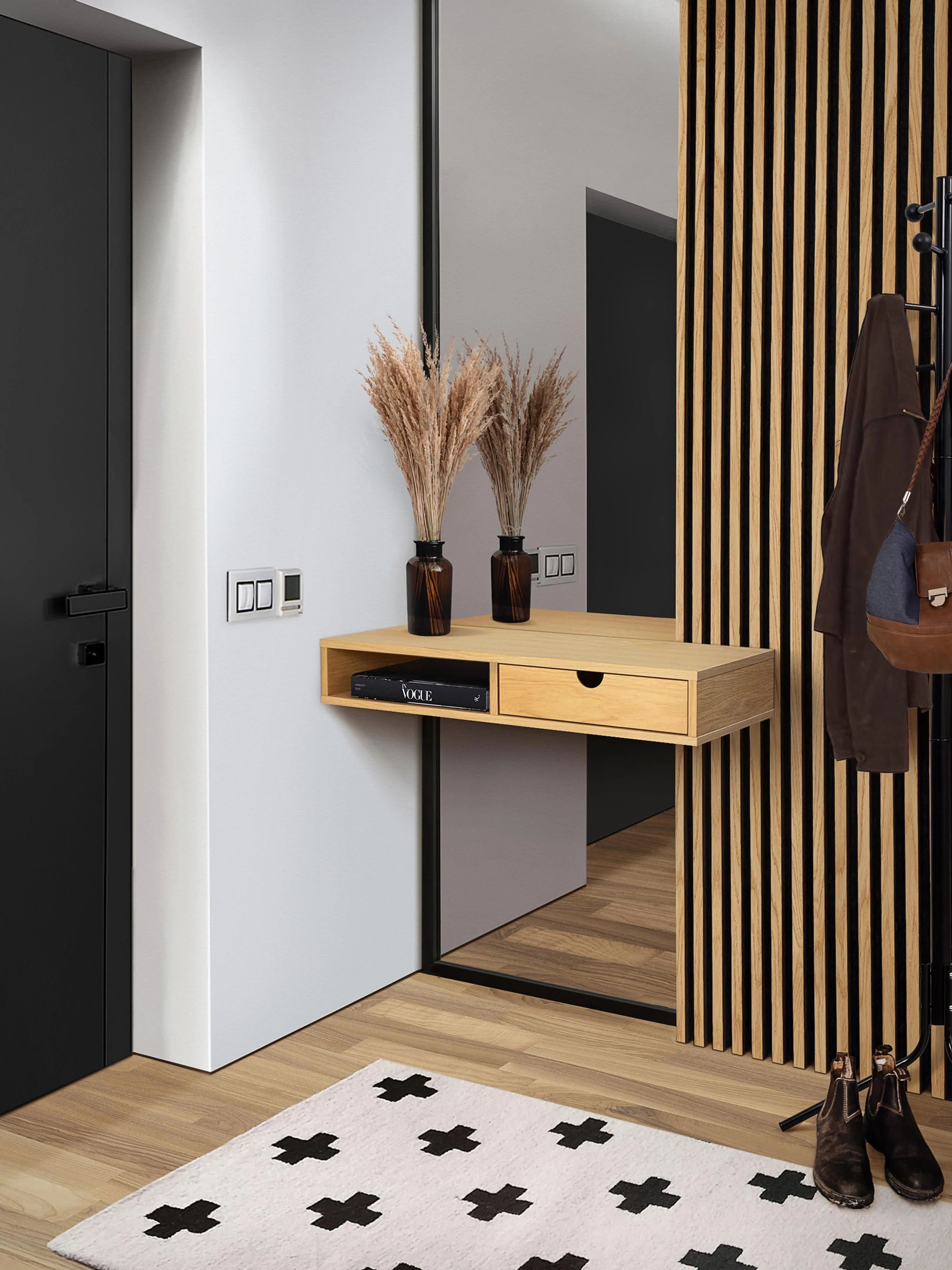 Wandkonsole Farsta mit Schublade