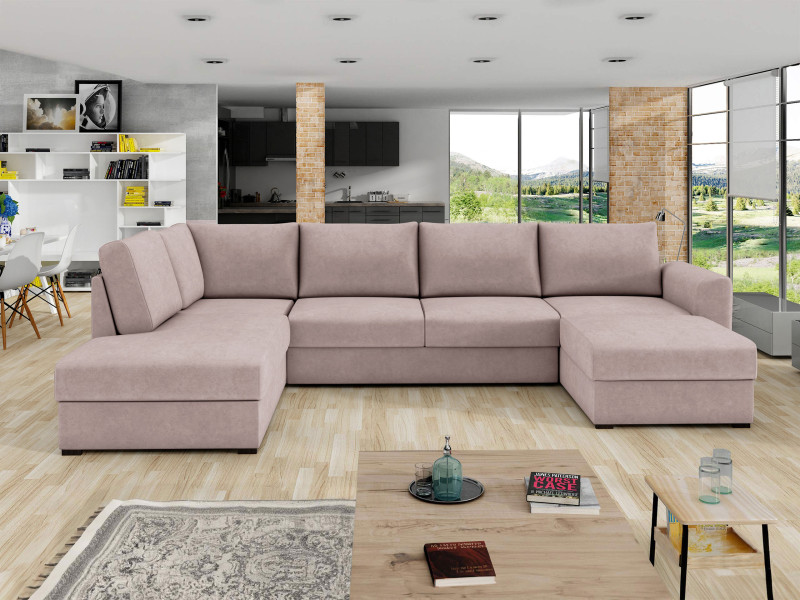 Narożnik z funkcją spania Wilma Premium, Strona: Lewa