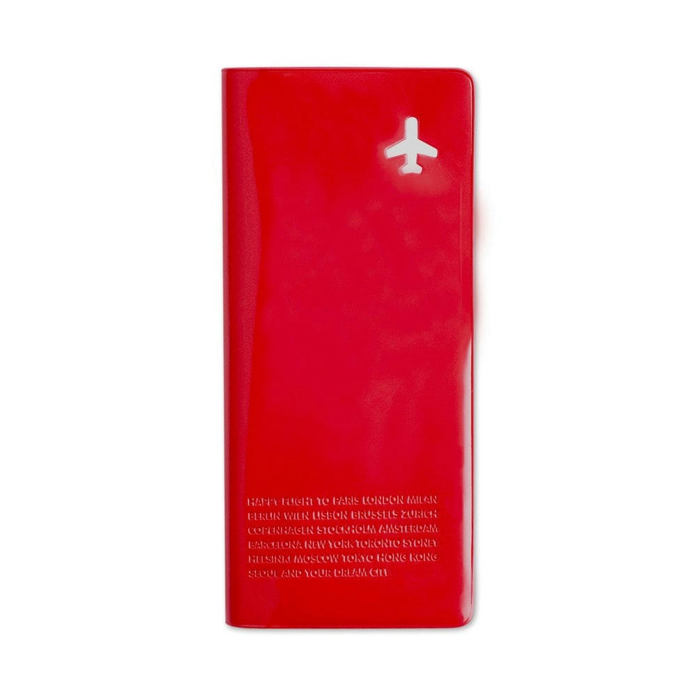 HAPPY FLIGHT - Organiseur de voyage Happy Flight rouge