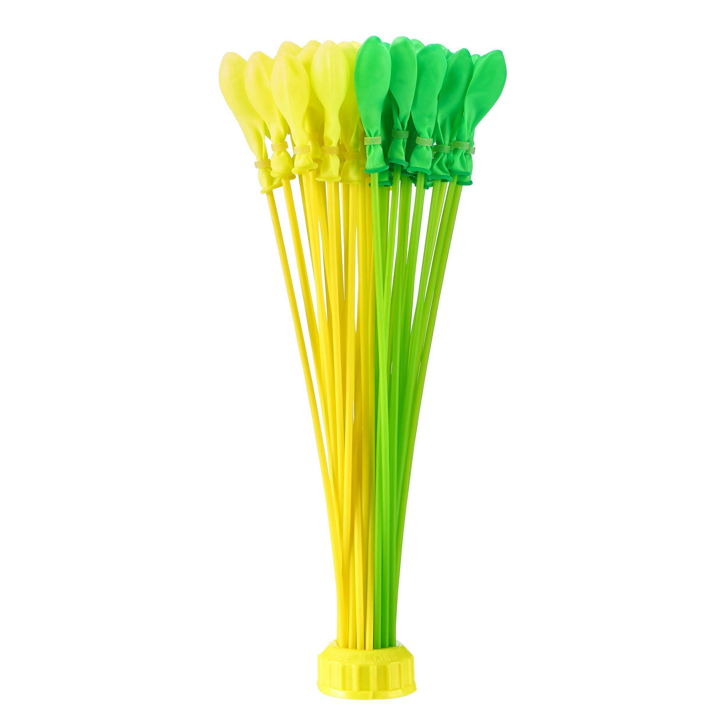 ZuruBunch O Balloons Neon Water Splash Self-Sealing Balloons, Easy Fill, 100-pc , Age 3+
